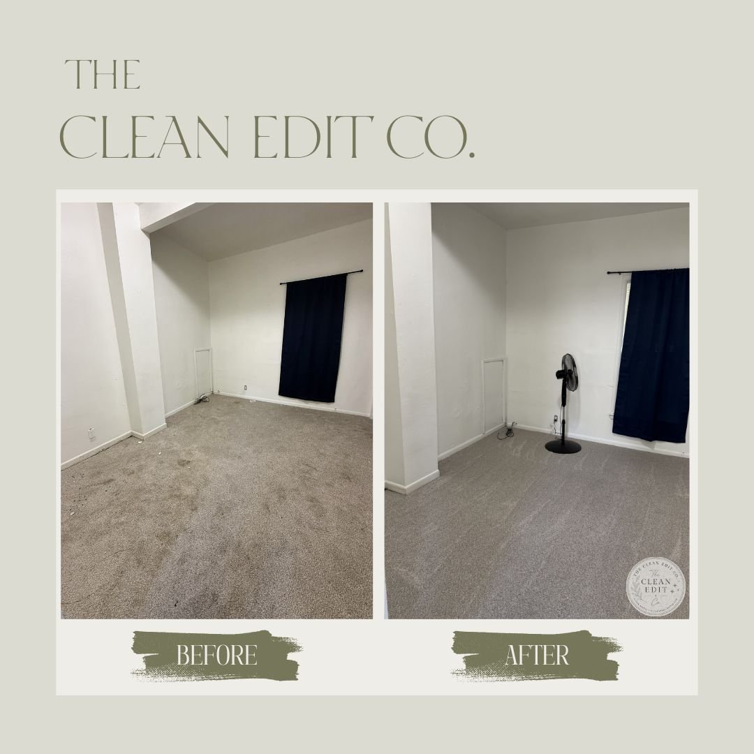 Carpet Refresh — before and after by The Clean Edit Co.